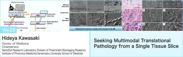 Seeking Multimodal Translational Pathology from a Single Tissue Slice